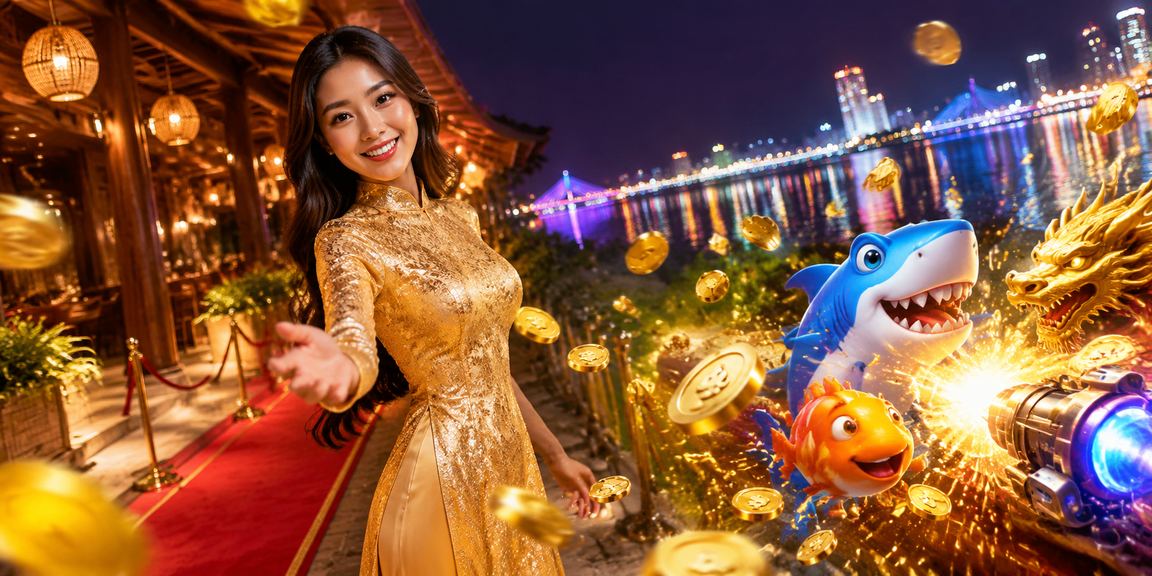 Người chơi đang tham gia trò chơi bắn cá tại Đà Nẵng